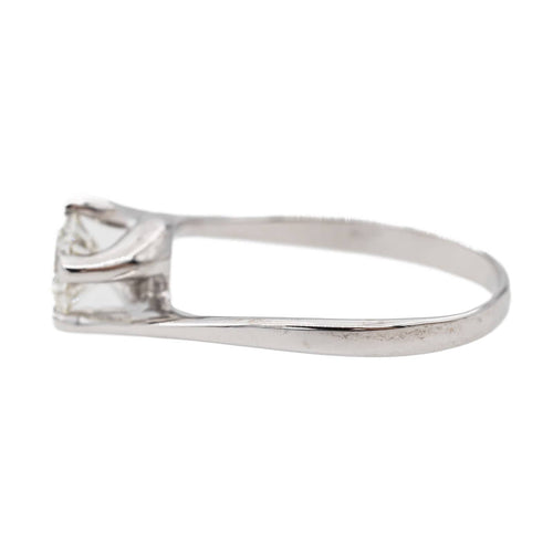 Bague 52 Bague Solitaire Or blanc Diamant 58 Facettes 3227158CN