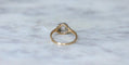 Bague Bague Art déco Diamants Or Jaune et Platine 58 Facettes