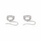 Boucles d'oreilles Fred Boucles d'oreilles Dormeuses Success Or blanc Diamant 58 Facettes 4600461RV