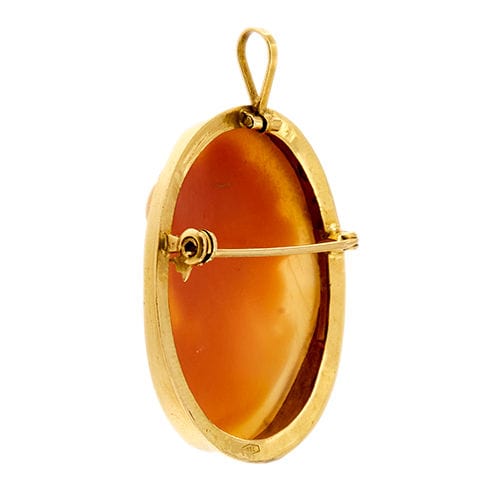Pendentif Broche pendentif camée 58 Facettes 36055