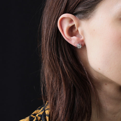 Boucles d'oreilles Boucles d'oreilles diamants et perles de Tahiti transformables 58 Facettes 24-186