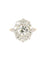 Bague 54 Bague marguerite ancienne diamants taille ancienne 3 carats 58 Facettes 1100