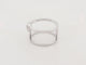 Bague 53 bague MESSIKA glam'azone 2 rangs en or blanc diamant 58 Facettes 261039
