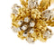 Bague 54 Bague fleur avec diamants 58 Facettes 34293