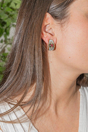 Boucles d'oreilles Fred Boucles d'oreilles Or jaune Rubis 58 Facettes 2576874CN