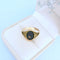 Bague 58.5 Bague Chevalière Mixte Onyx Noir et Diamant en or jaune 18 K 58 Facettes AA 1743