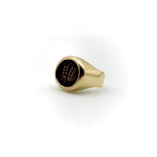 Bague Bague en or 14 carats avec pièce du roi Agrippa Ier 58 Facettes