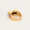 Bague 56 Bague tank platine et or jaune, diamants 58 Facettes POI0131