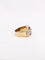 Bague 56 Bague tank diamants rubis calibrés 58 Facettes 1039.6