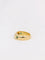 Bague Bague jonc vintage or émeraudes rubis diamants 58 Facettes J177