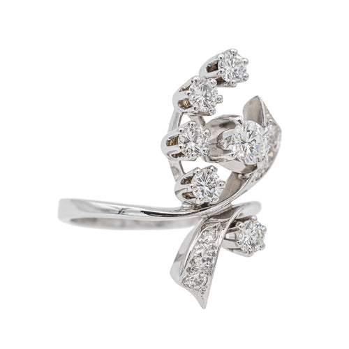 Bague 50 Bague Or blanc Diamant 58 Facettes 3704302CN