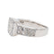 Bague 53 Bague Or blanc Diamant 58 Facettes 2624869CN