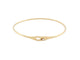 Bracelet bracelet DINH VAN serrure jonc 334106 16.5 en or jaune 18k diamant 58 Facettes 267592