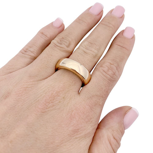 Bague 53 Bague Pomellato, "Iconica Slim", or blanc naturel. 58 Facettes 33657