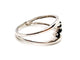 Bague 58 Bague Or blanc Saphir 58 Facettes 1180544CD