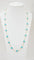 Collier VAN CLEEF & ARPELS - Sautoir Vintage Alhambra or jaune et turquoise 58 Facettes