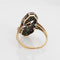 Bague Bague vintage diamants émeraudes 58 Facettes G13196