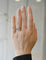 Bague 49 Solitaire Platine Diamant ~0.55ct 58 Facettes A10072