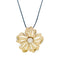 Pendentif Pendentif "Fleur" or, diamants. 58 Facettes 33786