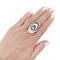 Bague 54 Bague Cartier, "Hypnose", or blanc, diamants, céramique noire. 58 Facettes 33886