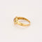 Bague 54 Bague or jaune, rubis et diamants 58 Facettes PER00663
