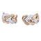 Boucles d'oreilles Boucles d'oreilles Repossi "Tresse" or et diamants. 58 Facettes 33764