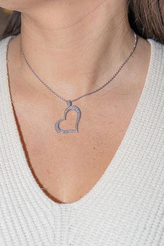 Collier Piaget Collier Coeur Or blanc Diamant 58 Facettes 3031318RV