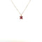 Collier Collier Or Jaune 18k Rubis & Diamants 58 Facettes CO-GS35507