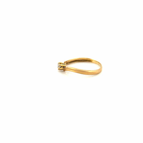 Bague 49 Solitaire Or Jaune Diamant 58 Facettes 80-GS28784