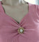 Broche Broche feuilles or et perles 58 Facettes 35