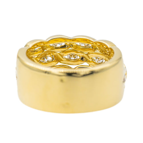 Bague 54 Bague Or jaune Diamant 58 Facettes 3417849CN