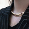 Collier REPOSSI - Collier semi-rigide or jaune rubis diamants 58 Facettes
