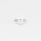 Bague Bague or blanc solitaire 1,10ct 58 Facettes