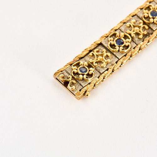 Bracelet Bracelet souple or jaune et blanc 58 Facettes LIS1986
