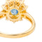 Bague 54 Bague Pompadour Or jaune Saphir 58 Facettes 3029098CN
