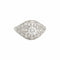 Bague 50 Vintage Art Déco 1ct Diamond Platinum Ring 58 Facettes G13459