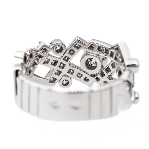 Bague 52 Chanel Bague Cristaux glacés Or blanc Diamant 58 Facettes 3051495CN