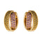 Boucles d'oreilles Boucles d'oreilles Créoles Or jaune Saphir 58 Facettes 2617395CN
