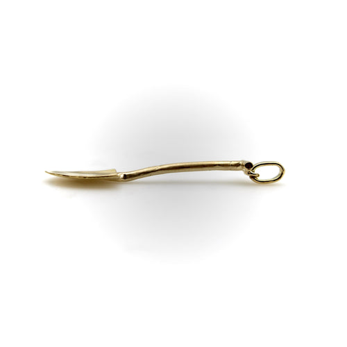 Pendentif Breloque ou pendentif en forme de pelle en or 18 carats 58 Facettes A2001H