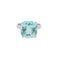Bague 60 Bague cocktail platine et aigue-marine 58 Facettes 250107