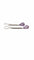 Boucles d'oreilles Boucles d’oreilles pendantes or blanc et pierres naturelles 58 Facettes