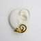 Boucles d'oreilles Boucles d'oreilles vintage en forme de tête de taureau en spirale en or 22 carats de Lalaounis 58 Facettes A2000X