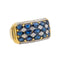Bague 56 Bague Or jaune Saphir 58 Facettes 3752273CN