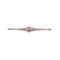 Broche Broche Art déco Diamants Deux ors 58 Facettes
