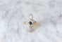 Bague Bague Volutes Diamants et Saphir 58 Facettes
