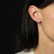 Boucles d'oreilles Fines dormeuses anciennes or jaune perle 58 Facettes 19-022A