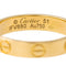Bague 51 Cartier Bague Alliance Love Or jaune 58 Facettes 3411137CN