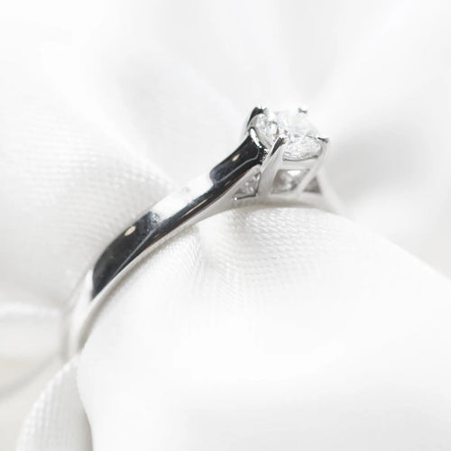 Bague Bague solitaire 0,17 ct 58 Facettes 18143