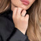 Bague 57 Solitaire Or Jaune & Émeraude 58 Facettes 57-GS35508-1