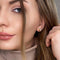 Boucles d'oreilles Puces d'oreilles or jaune 18k & Perle 58 Facettes A4BO-GS33759-2